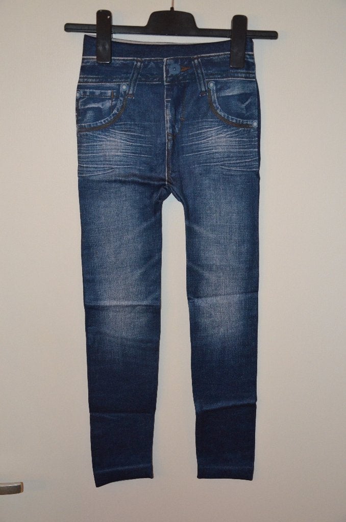 set van 3 kleuren jeans leggings 1 maat, Legging, Overige kleuren, Nieuw, Overige maten