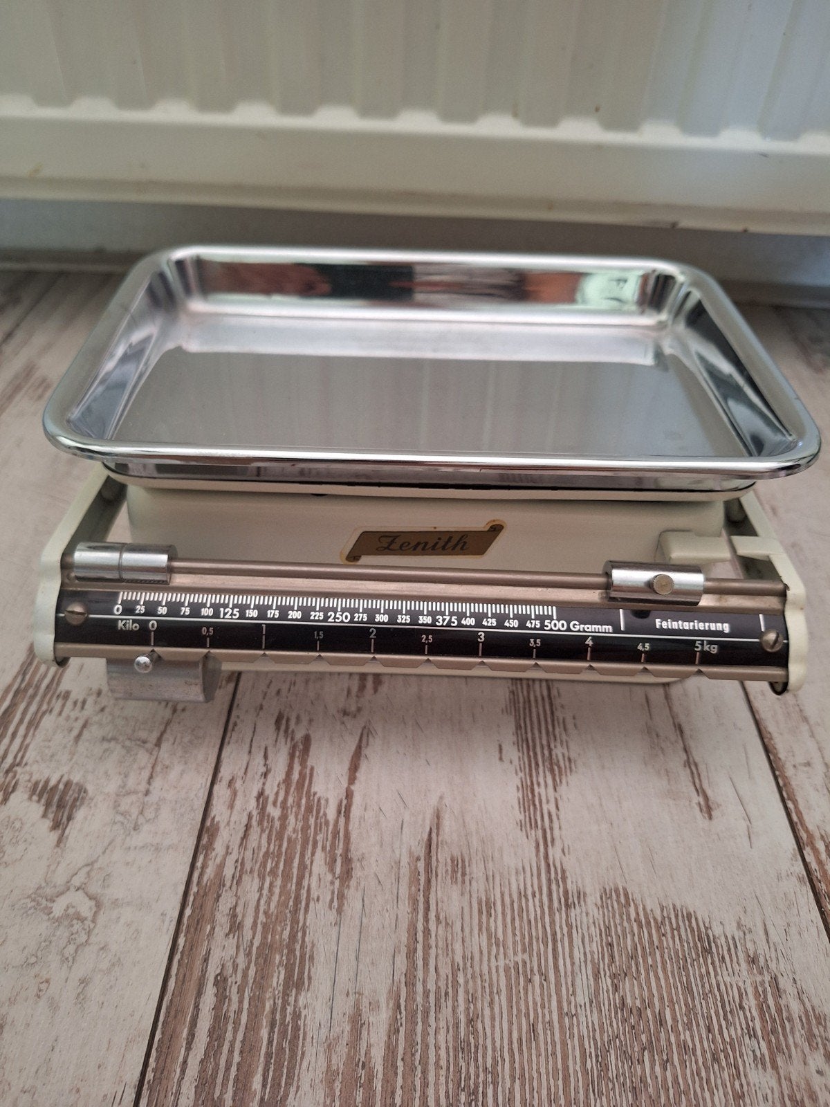 Vintage Zenith Keukenweegschaal 5kg - Retro, Ophalen of Verzenden