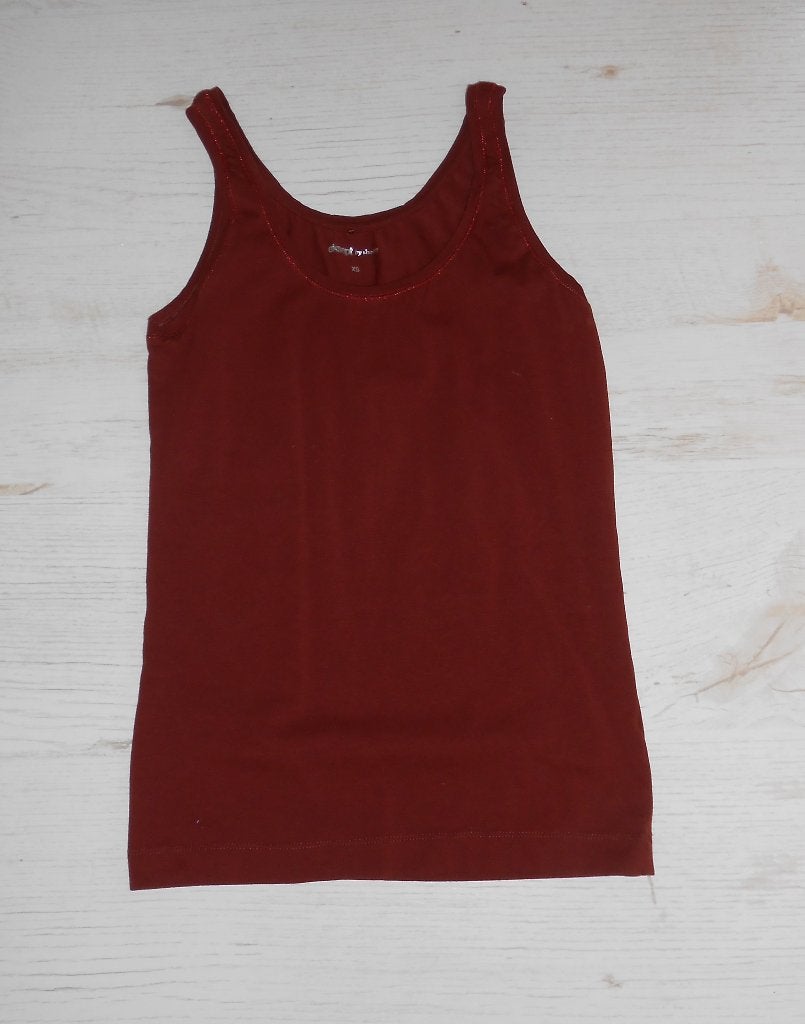 Eksept by Shoeby singlet brique mt XS, Kleding | Dames, Bruin, Ophalen of Verzenden, Zo goed als nieuw, Eksept