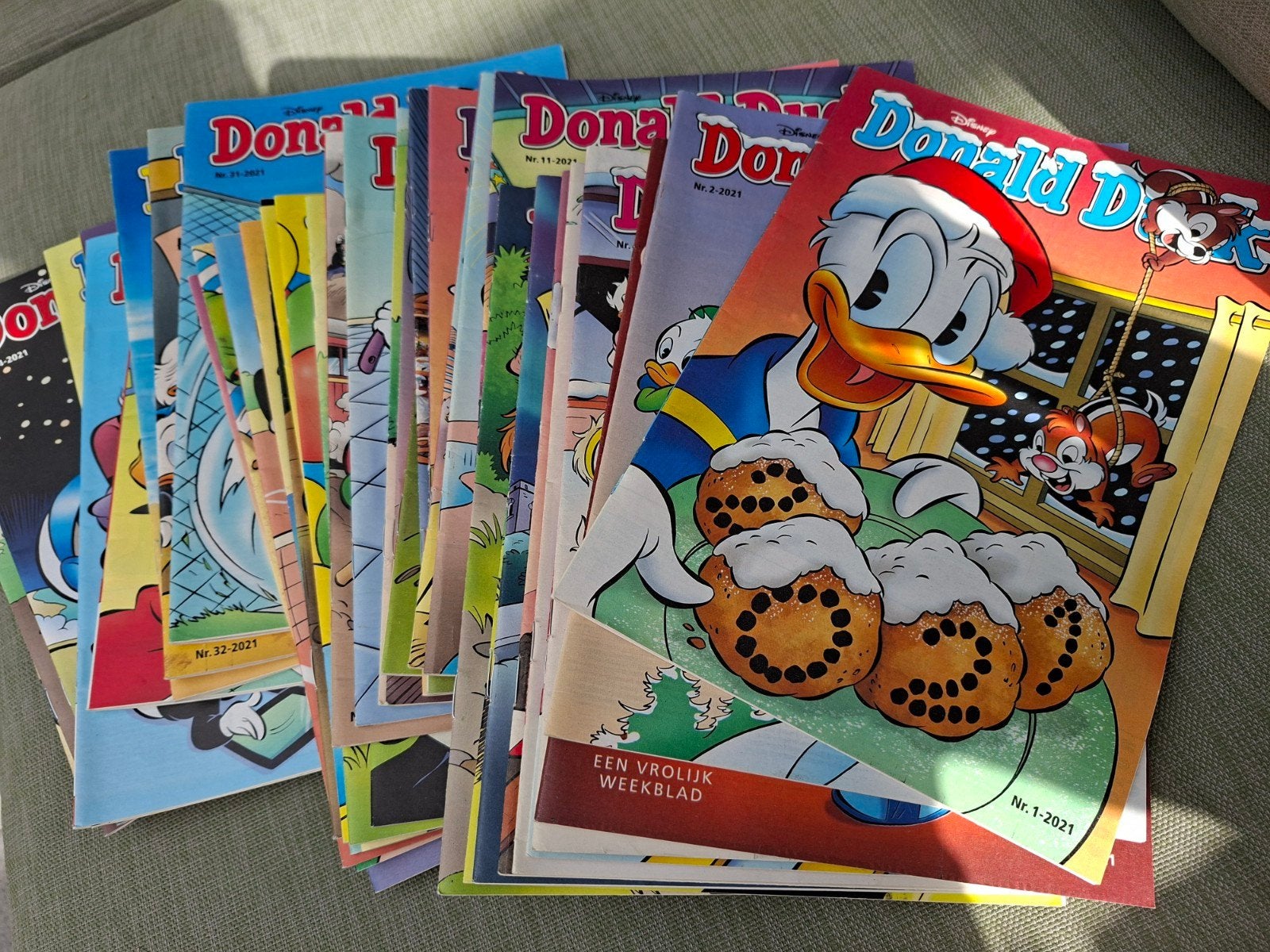 Donald Duck weekblad 2021, Complete serie of reeks, Europa, Ophalen of Verzenden, Zo goed als nieuw