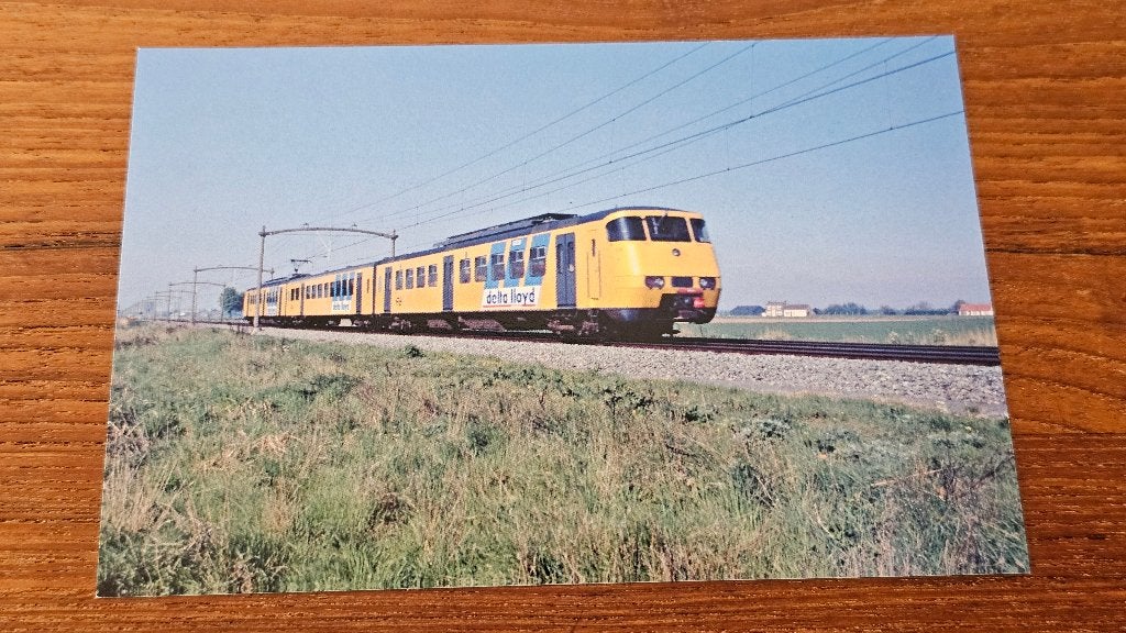 Foto TREIN NS Nederlandse Spoorwegen SGM Sprinter Plan Y, Verzenden, Gebruikt, Trein, Overige typen