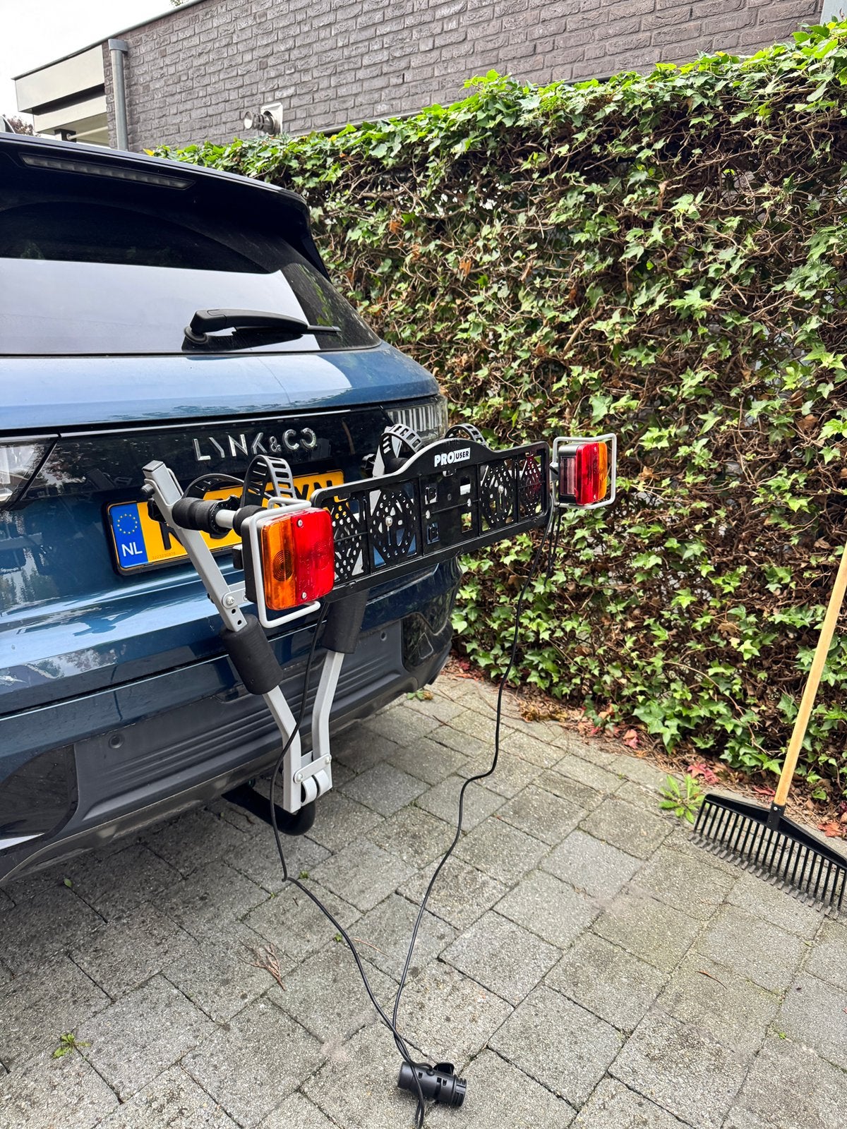 Compacte fietsdrager., Ophalen of Verzenden, 2 fietsen, Gebruikt, Trekhaakdrager