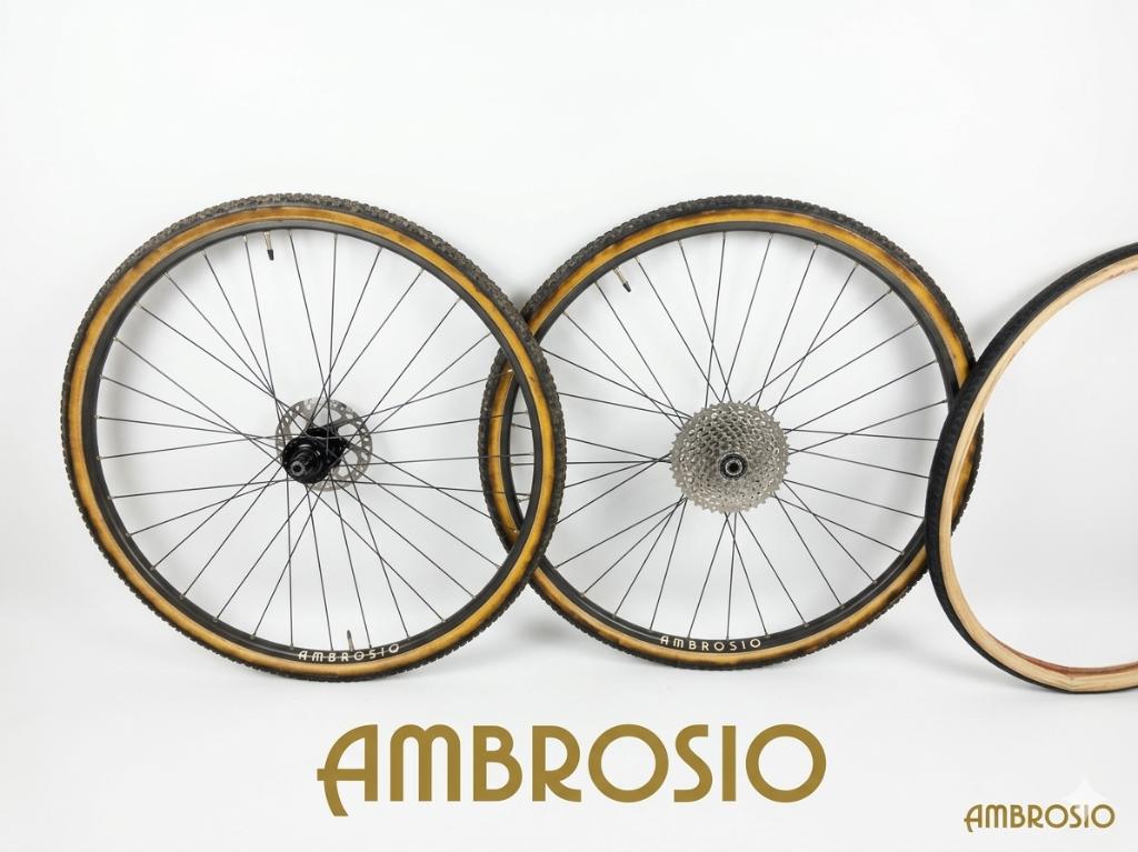 Ambrosio gravel CX wielset Shimano body, Ophalen