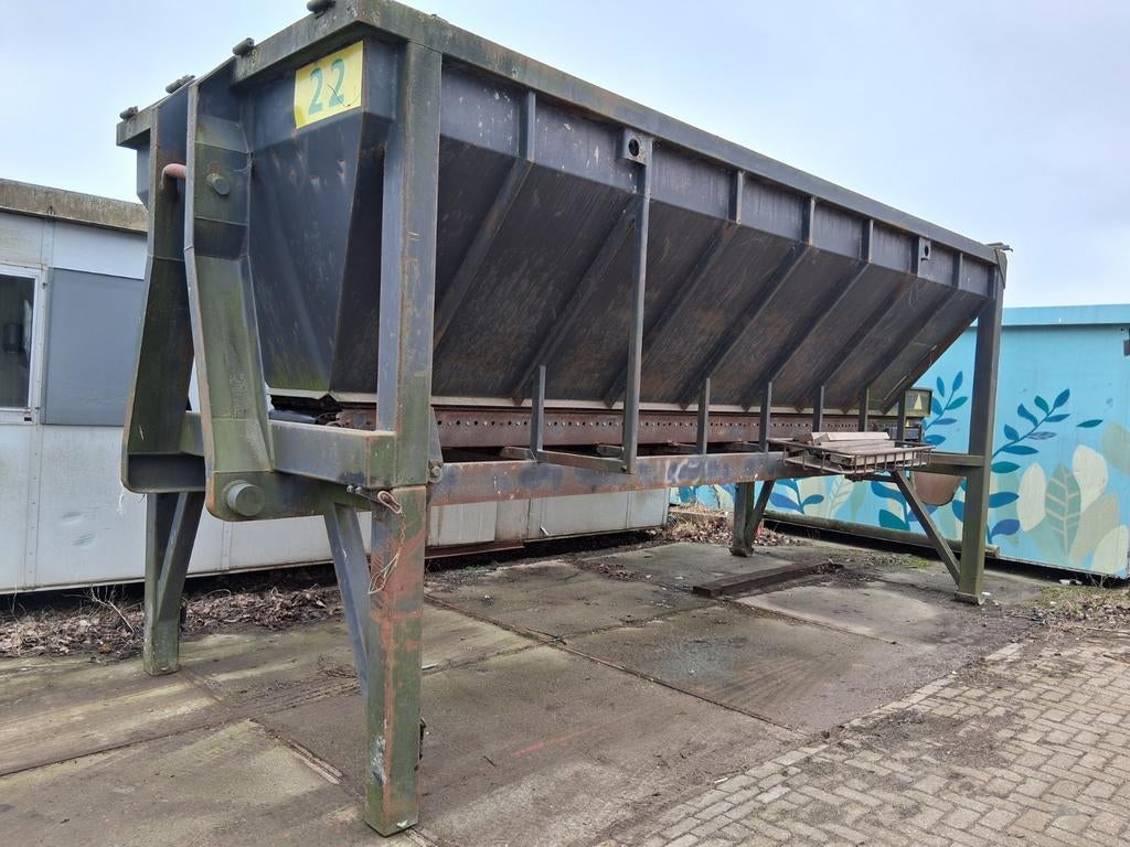 Onderlosser haakarm container 15m3 bulk container, Ophalen of Verzenden