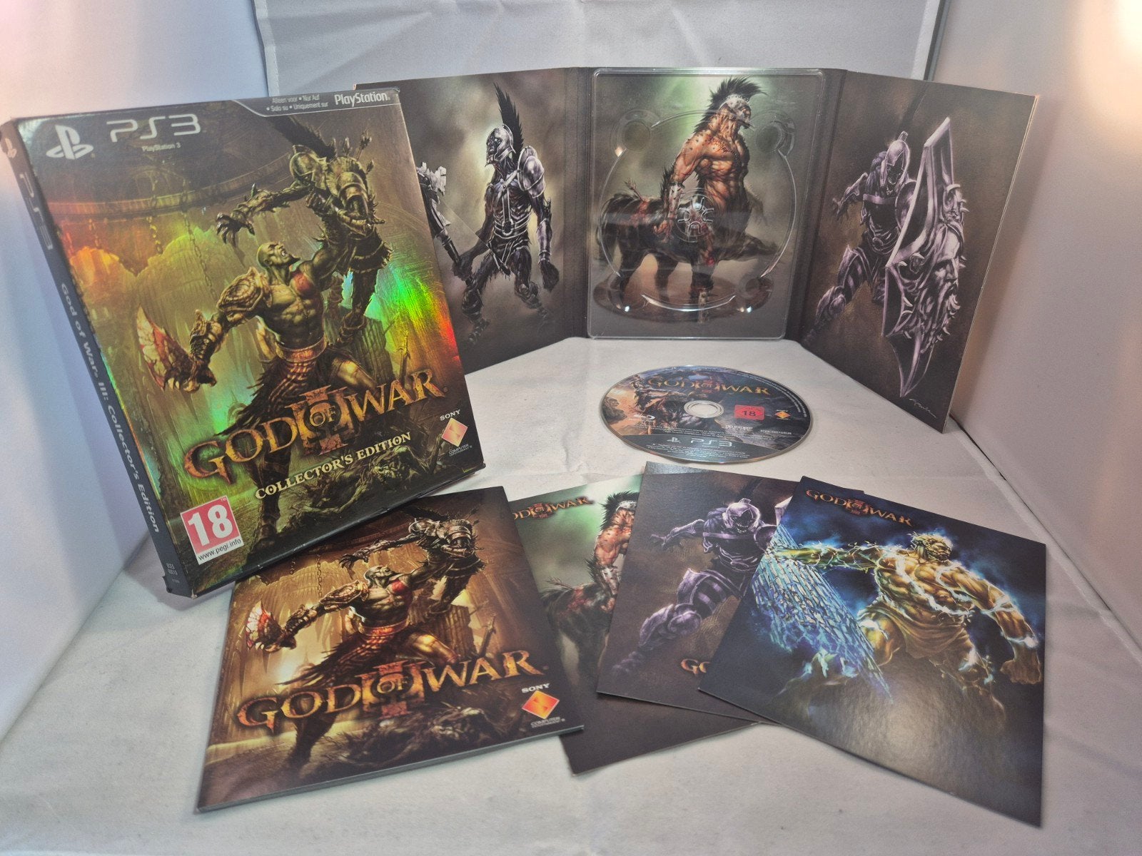 God of War III Collector's Edition PS3 - Gebruikt, Avontuur en Actie, Vanaf 18 jaar, 1 speler, Ophalen of Verzenden