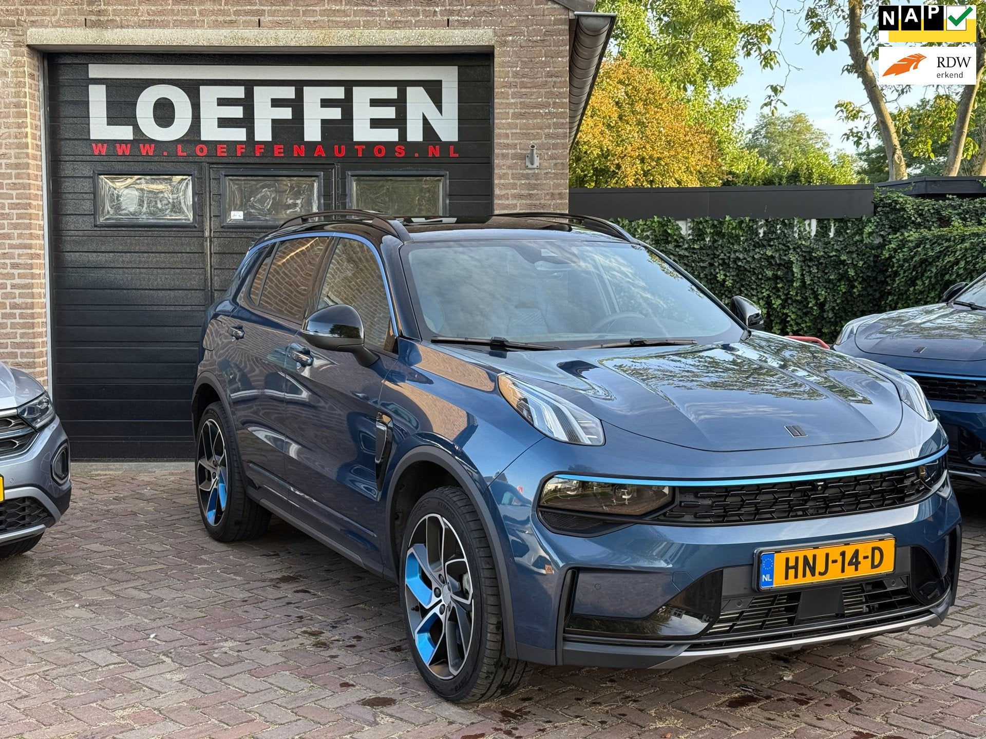 Lynk & Co 01 1.5 Plug-in Hybrid 1ste eige, Model 2025, Fabr., Dealer onderhouden, Stof, Verwarmde buitenspiegels, Blauw