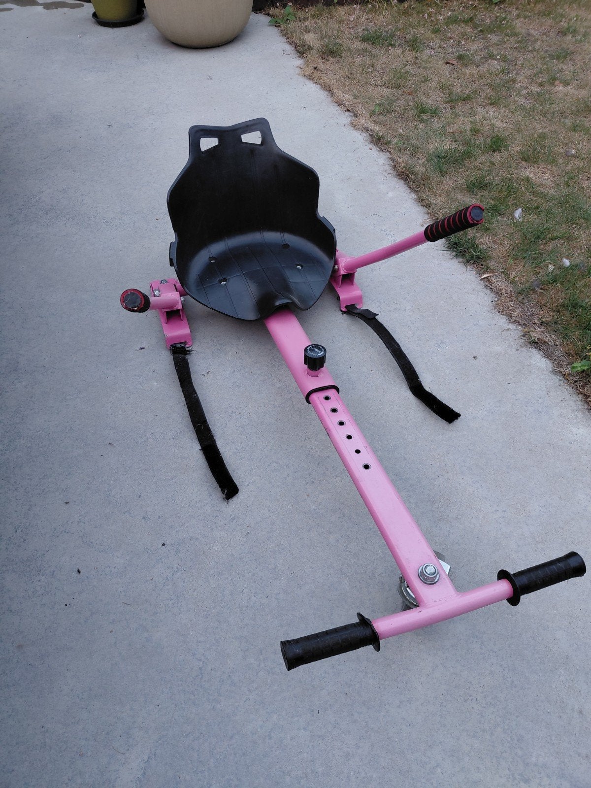 Roze Hoverboard Stoeltje - Maak van je hoverboard een kart!, Ophalen, Gebruikt