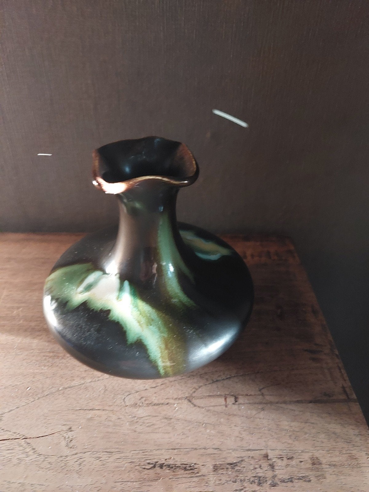Mooi Art Deco vaasje van Faiencerie de thulin, Ophalen of Verzenden
