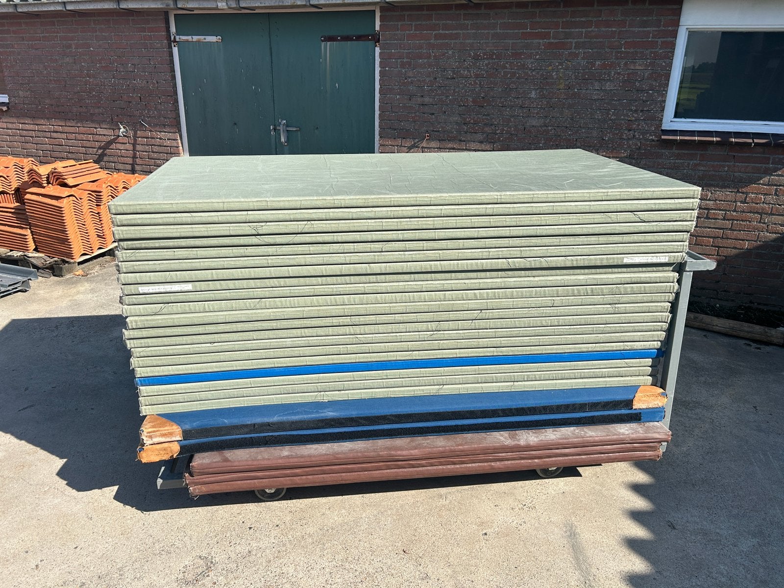 Judomatten 200x100x4cm - 20 stuks, Maat XL, Ophalen, Zo goed als nieuw, Judo