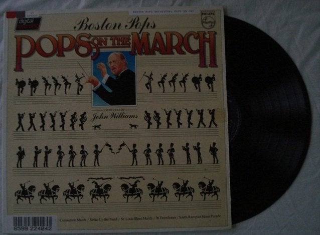 Boston Pops Orchestra - Pops on the march, Cd's en Dvd's, Vinyl | Overige Vinyl, Ophalen of Verzenden, Gebruikt, 12 inch