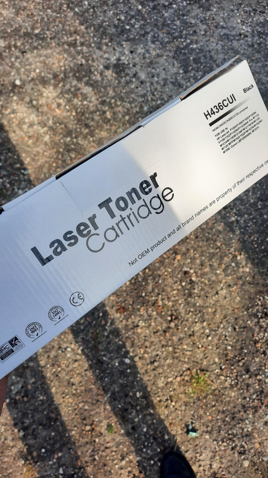 H436CUI Zwarte Laser Toner Cartridge voor HP/Canon, Zwart-en-wit printen, Printer, Nieuw, Laserprinter
