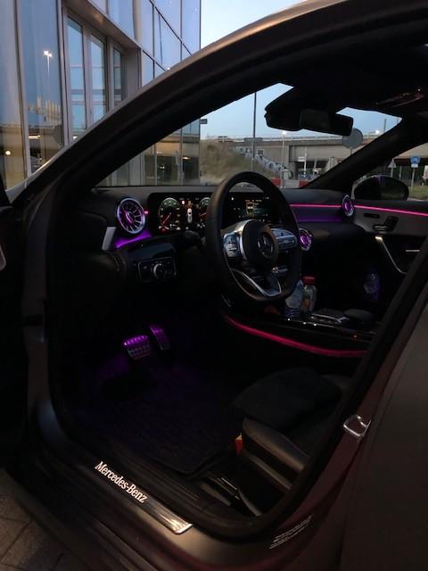 Mercedes-Benz A-klasse |MATTE-Designo |Premium-Plus|AMG-line, 136 pk, 725 kg, 1332 cc, A-Klasse