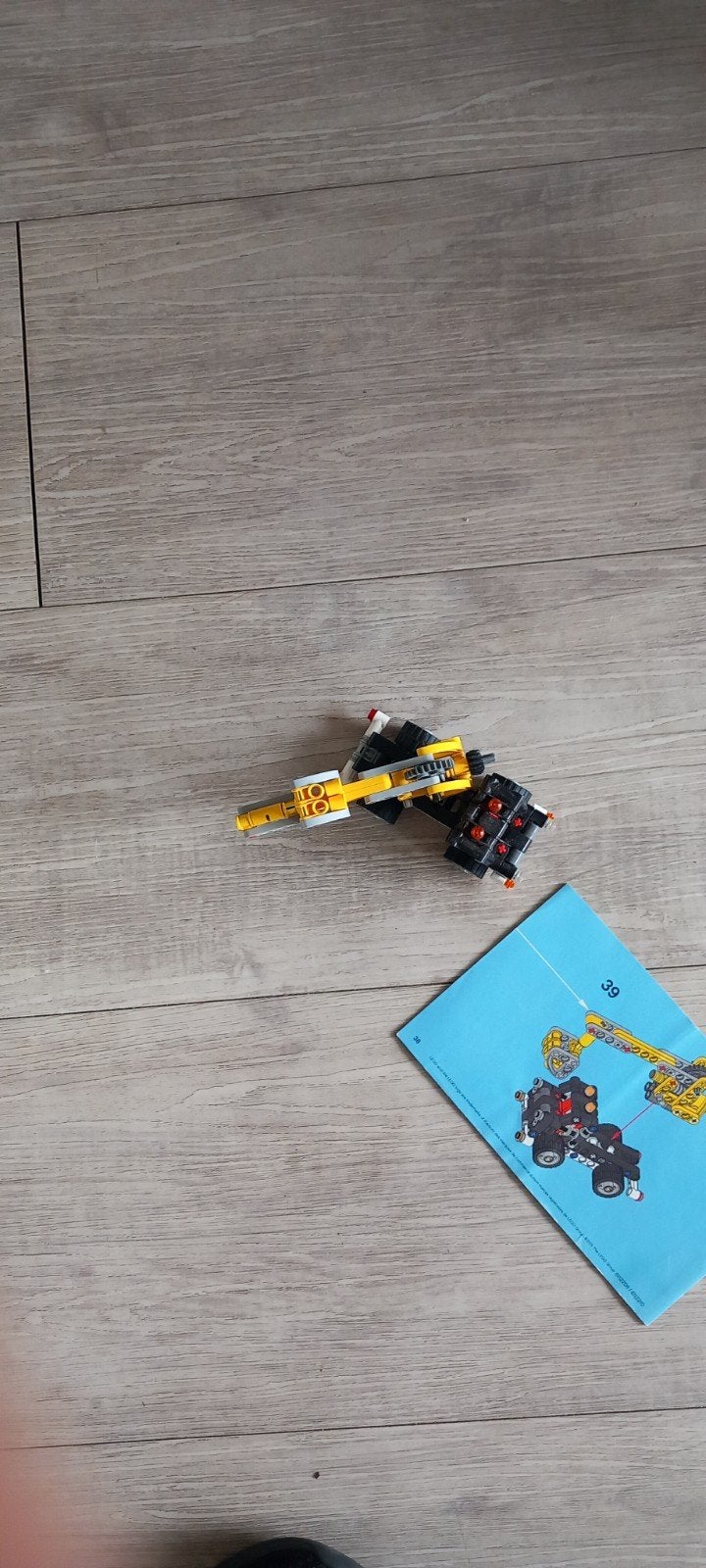 Lego Technic Mini Kraanwagen 42031 met instructies, Gebruikt, Lego, Compleet, Ophalen of Verzenden