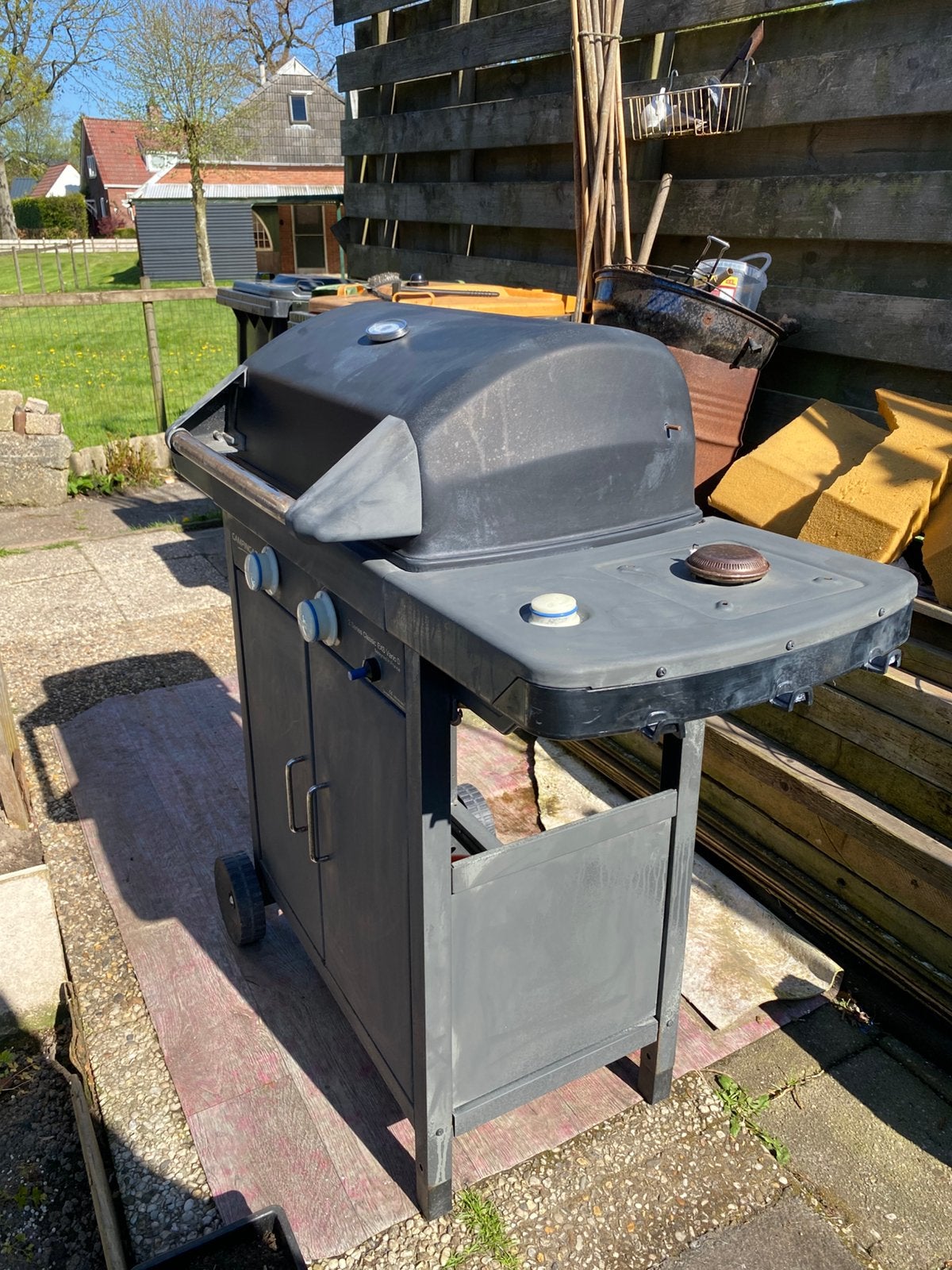 Campingaz 2 Series Classic EXS Vario D - Gasbarbecue Zwart, Ophalen, Gebruikt, Gas