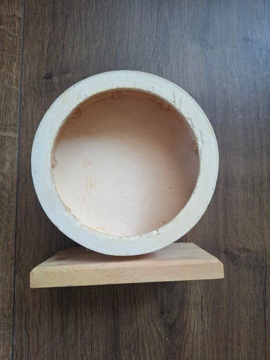houten loopwiel looprad dwerghamster of muis, Ophalen of Verzenden, Zo goed als nieuw, Loopwiel of Rad