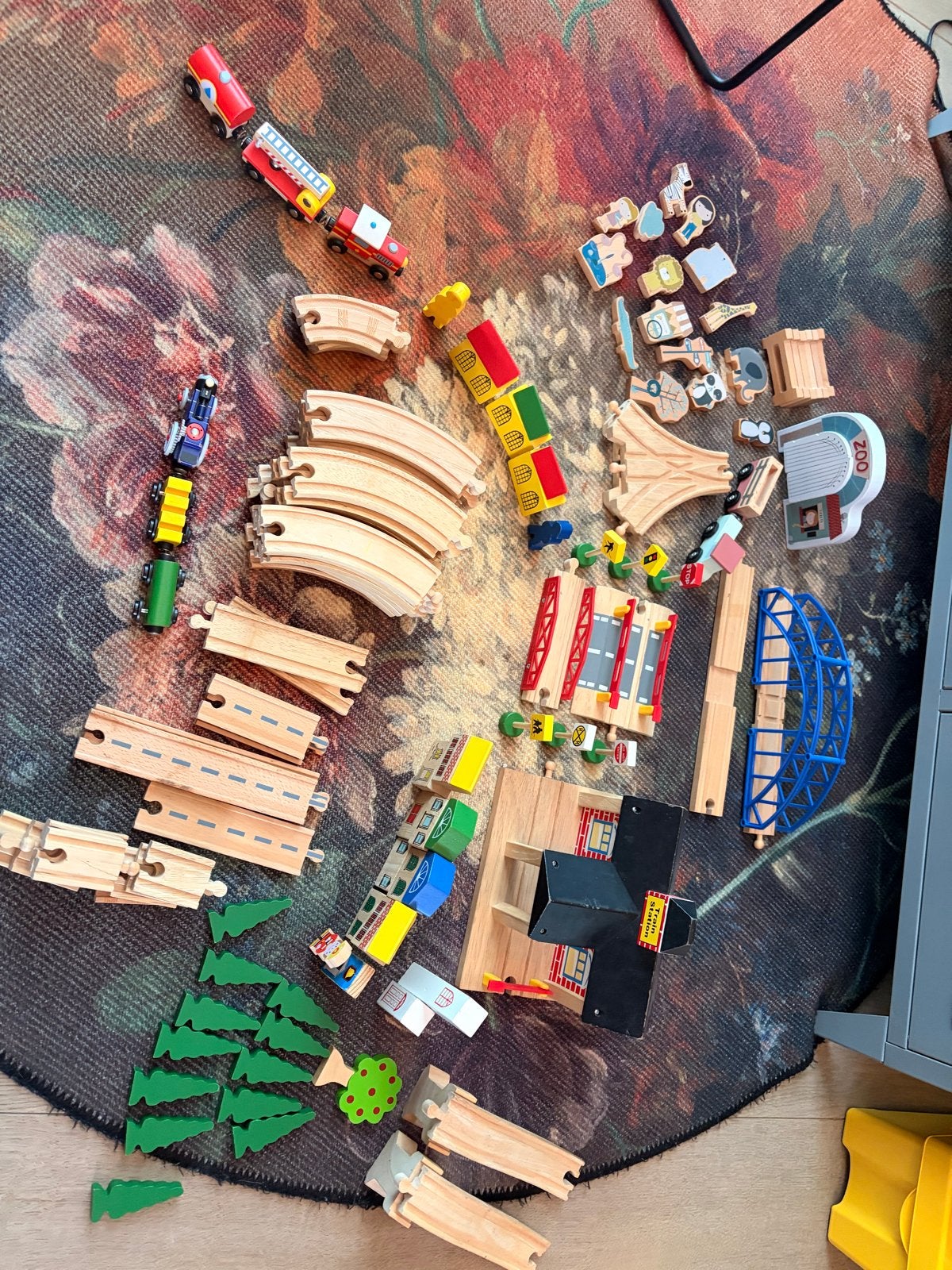 Grote Houten Treinset: Thomas, Little Dutch & Jarod, Ophalen, Gebruikt, Overige typen