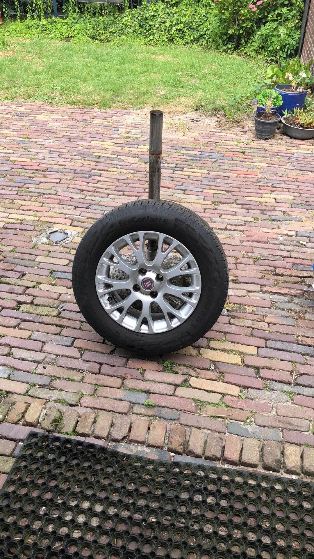4 Nieuwe banden voor Fiat punto evo met velgen, Auto-onderdelen, Banden en Velgen, Ophalen, 15 inch, Banden en Velgen, Nieuw