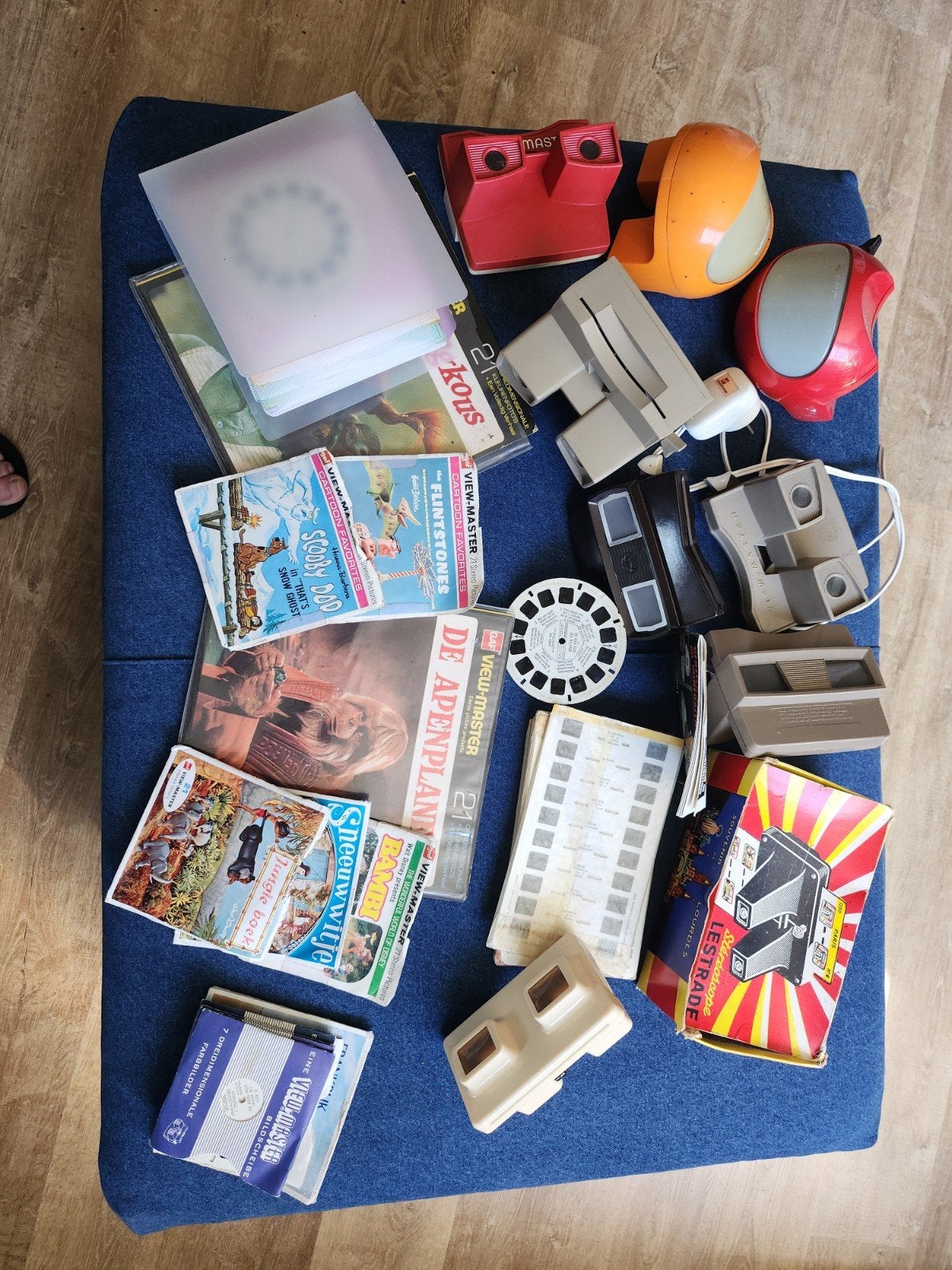 Zeldzame Viewmaster collectie met schijfjes (Disney, Pippi), Verzamelen, Ophalen of Verzenden