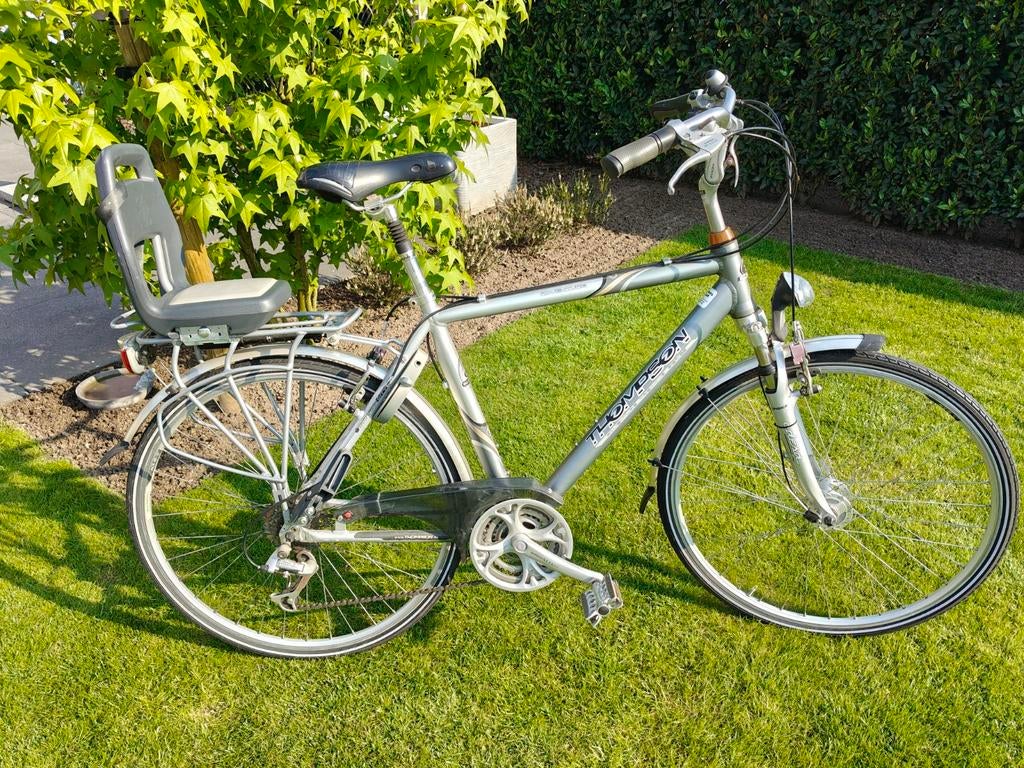Thompson herenfiets eventueel inclusief kinderstoeltje, Ophalen, Minder dan 10 versnellingen, Overige merken