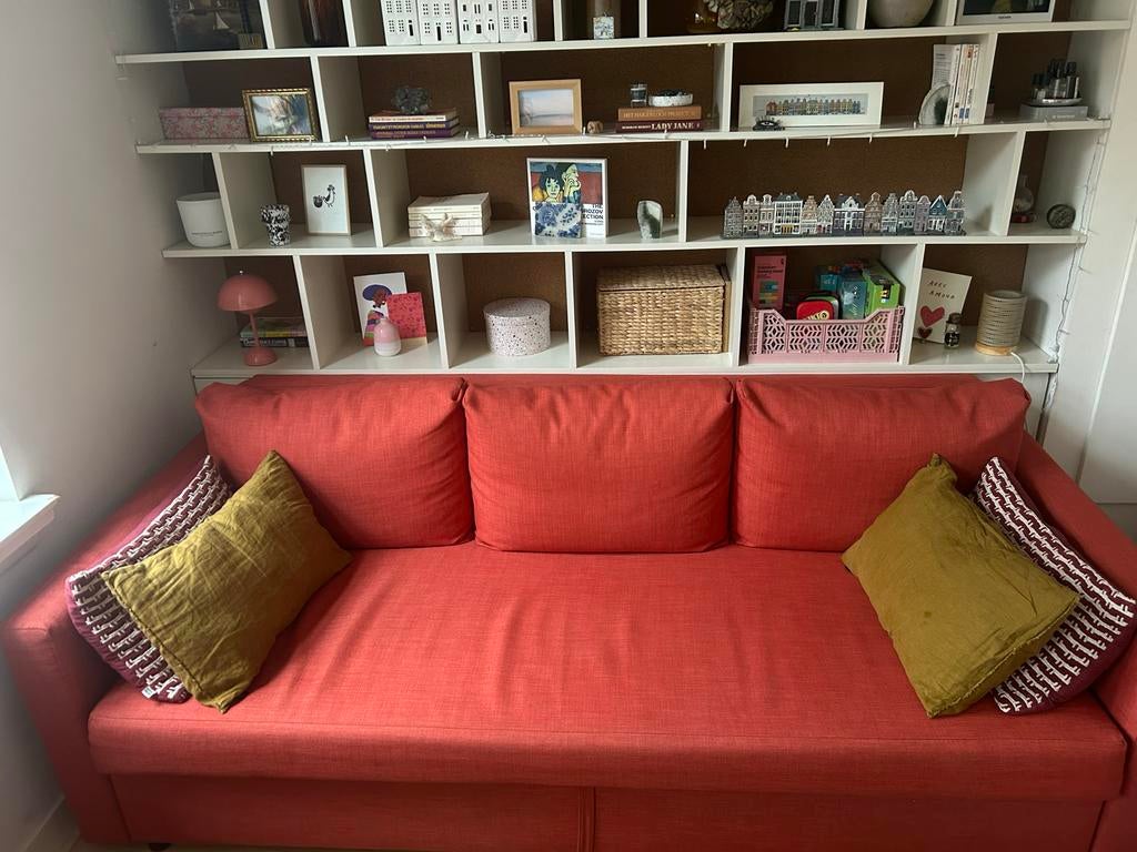 URGENT - IKEA slaapbank - Comfortabele 3-zitsbank - FRIHETEN, Ophalen, Gebruikt, Driepersoons, 75 tot 100 cm