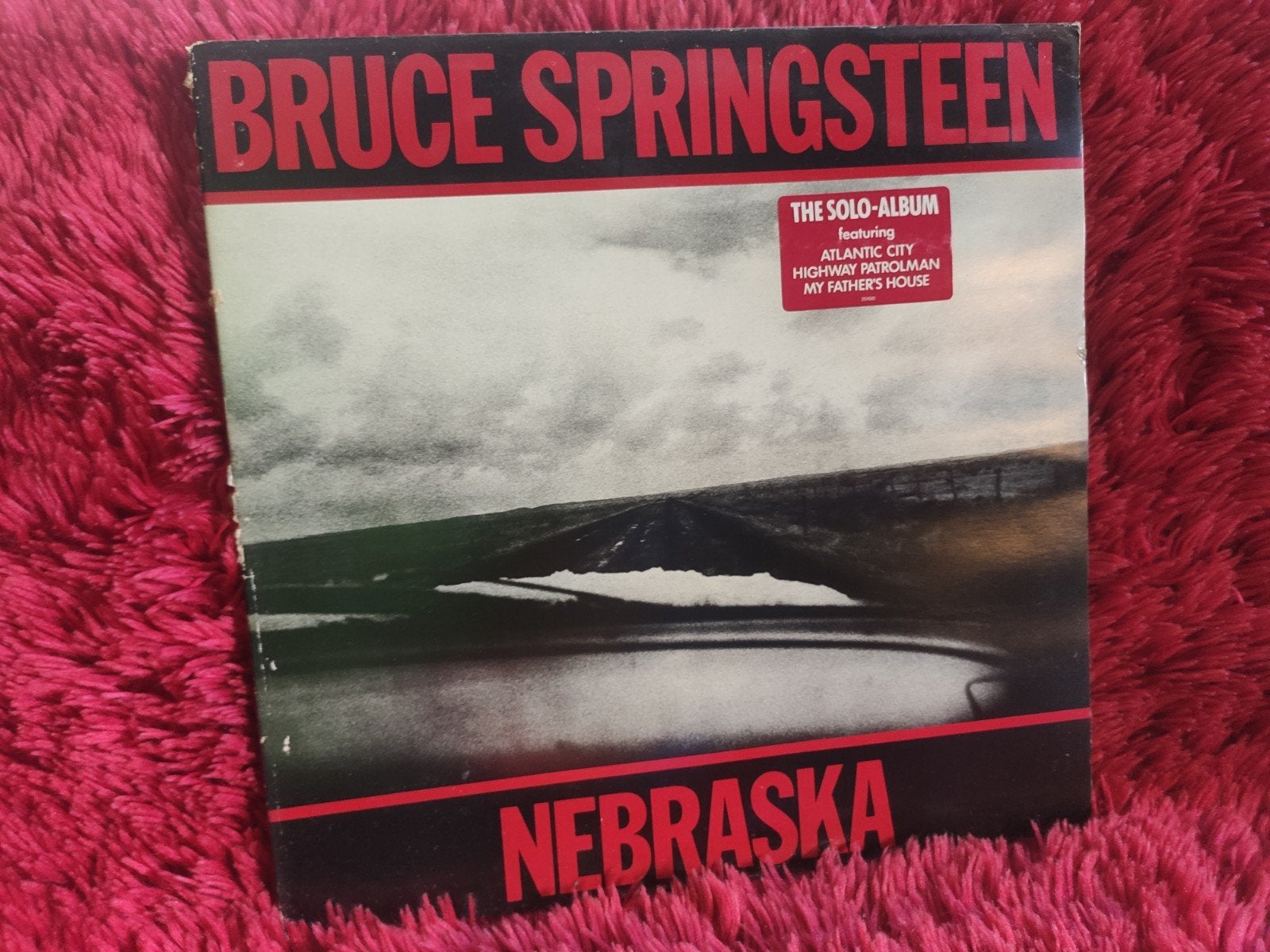Bruce Springsteen – Nebraska LP 1982 Holland, LP, Gebruikt, Ophalen of Verzenden, 12 inch