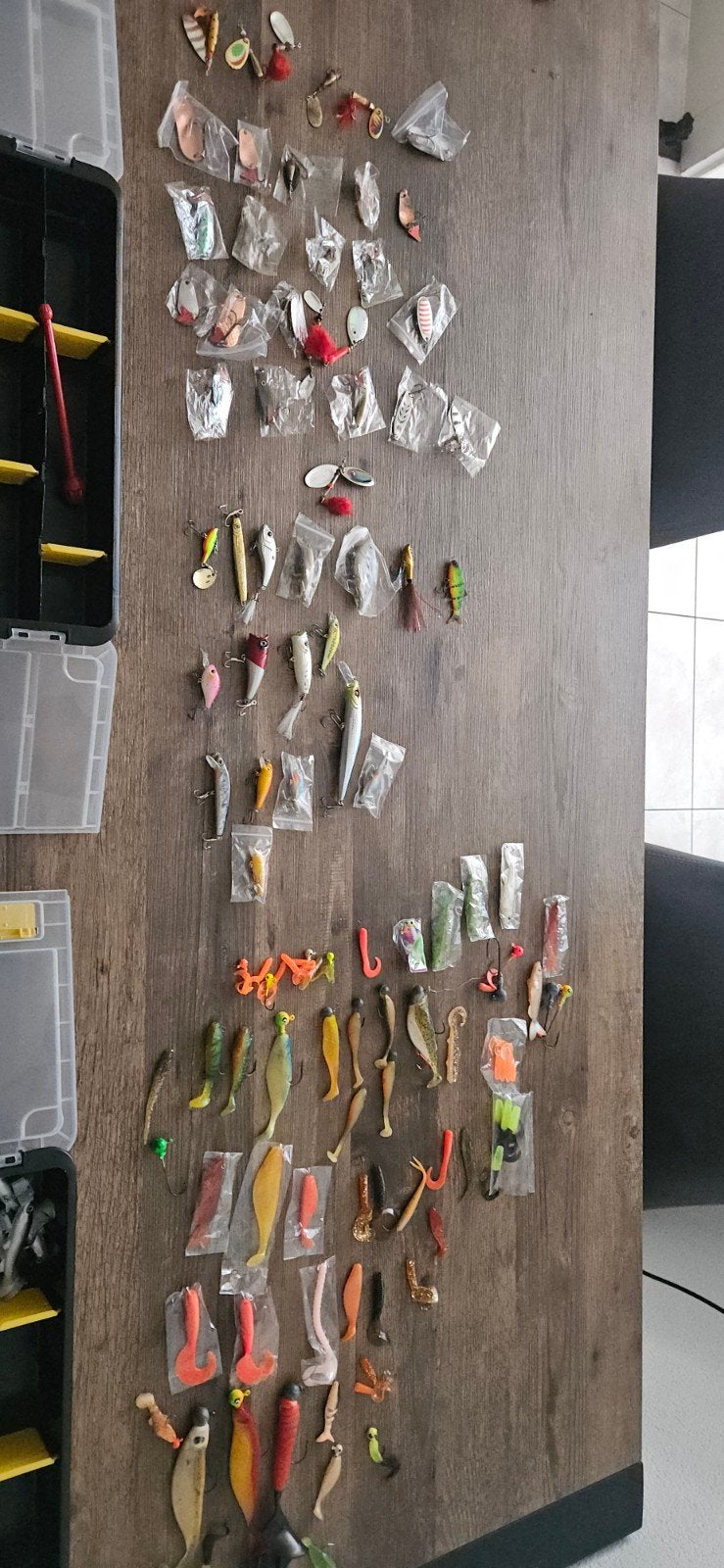 Roofvis, shads, pluggen en blinkers., Ophalen, Nieuw, Overige typen