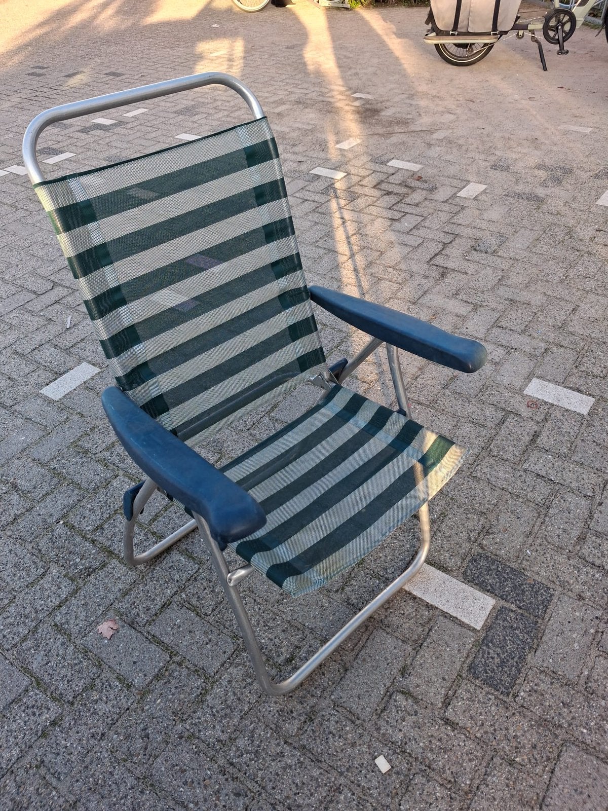 Gratis op te halen tuinstoelen 4 stuks, Caravans en Kamperen, Ophalen, Zo goed als nieuw, Campingstoel