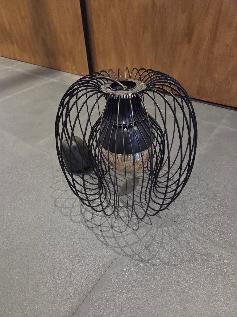 Hanglamp incl led lamp, Ophalen of Verzenden, Zo goed als nieuw, Metaal, Modern