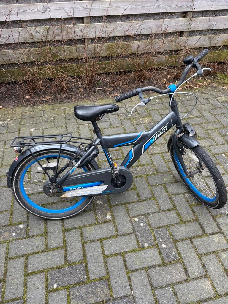 Popal funjet kinder fiets, Ophalen, Zo goed als nieuw, 20 inch