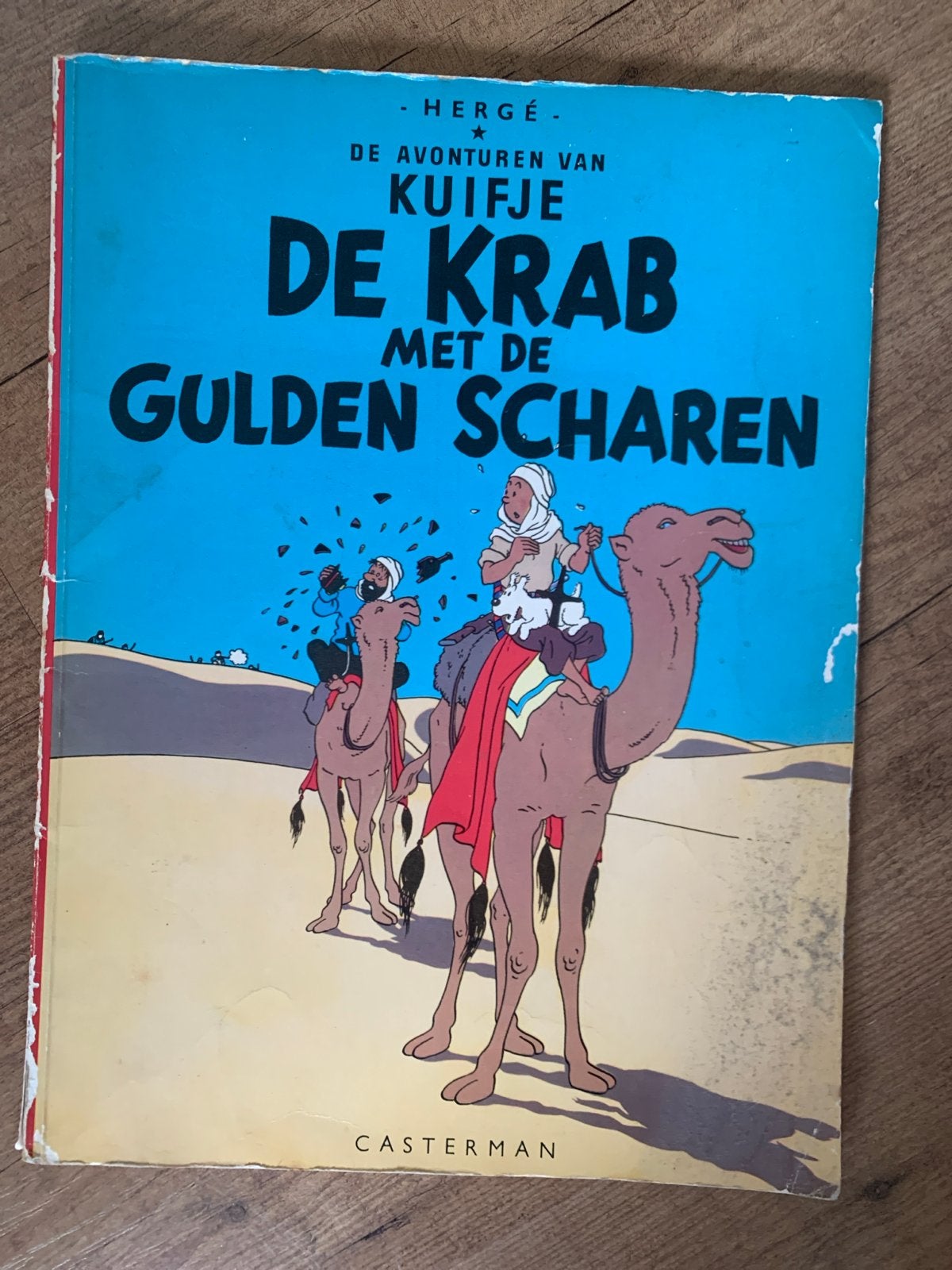 Kuifje: De Krab met de Gulden Scharen - Hergé, Eén stripboek, Ophalen, Gelezen