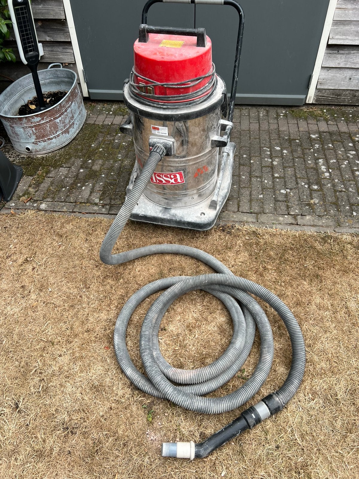 Soreco 629 droog en nat stofzuiger, Ophalen, Gebruikt