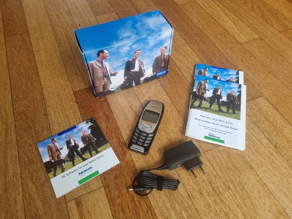 Vintage NOKIA gsm, model 6310i, Telecommunicatie, Ophalen, Geen camera, Zwart, Zo goed als nieuw