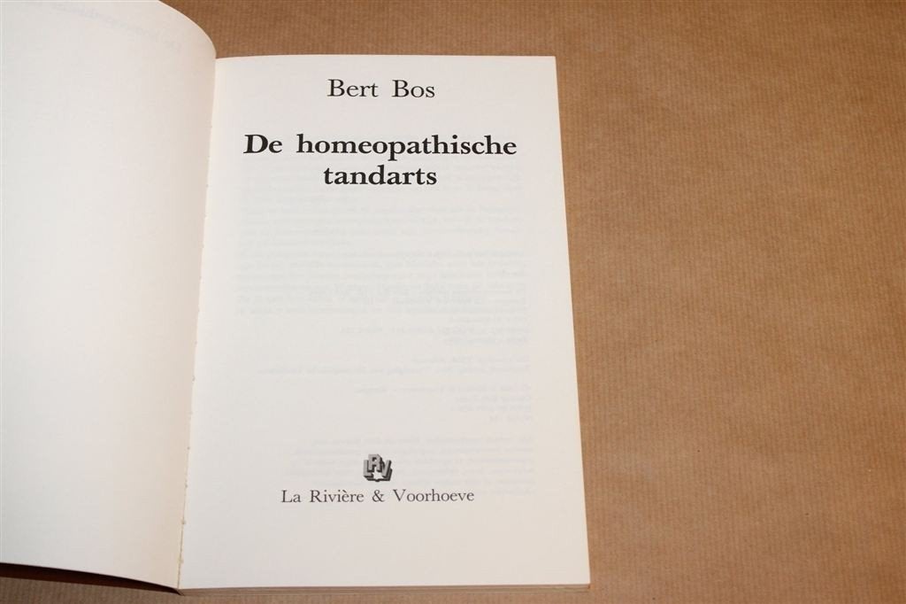 De Homeopathische Tandarts — Preventief & Tandheelkunde, Ophalen of Verzenden, Gelezen, Overige onderwerpen, Achtergrond en Informatie