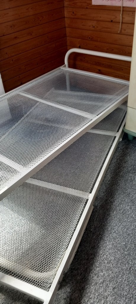 Bed +Onderschuifbed, Ophalen, 90 cm, Eenpersoons, Wit