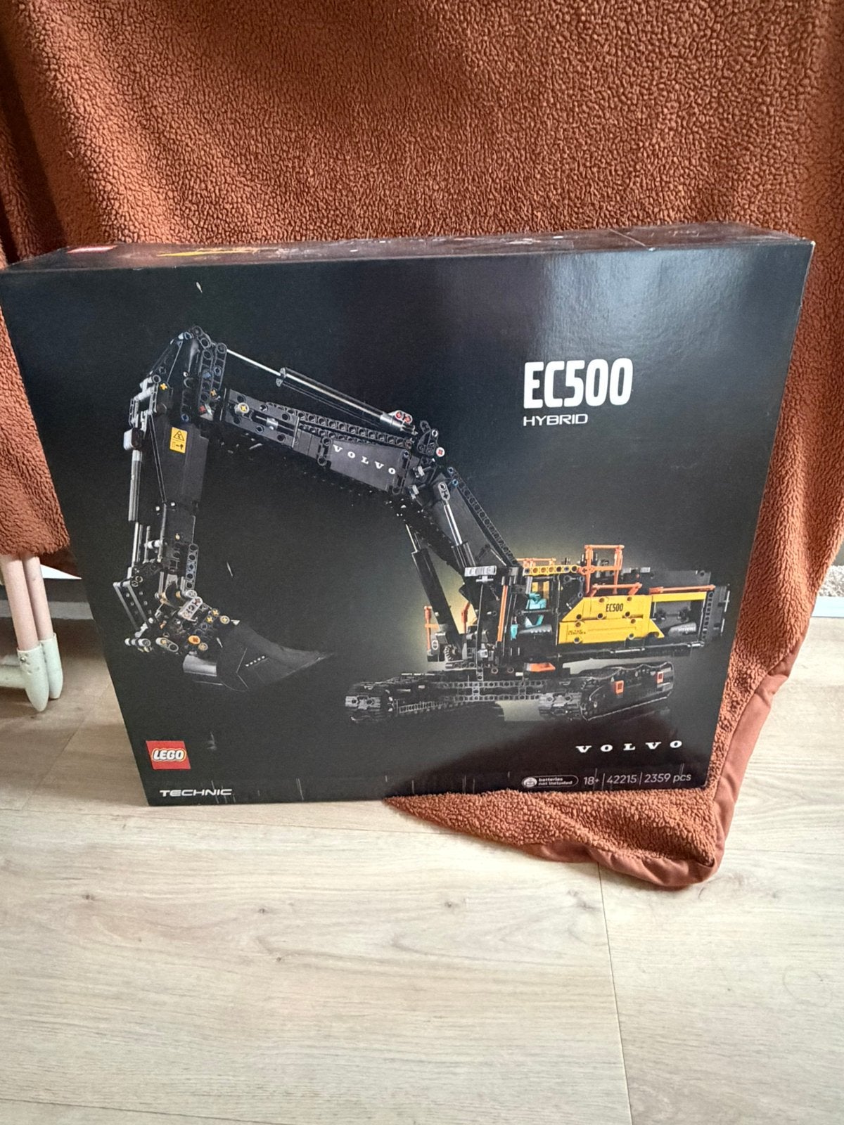 Lego Technic Volvo EC500, Lego, Ophalen of Verzenden, Zo goed als nieuw, Complete set