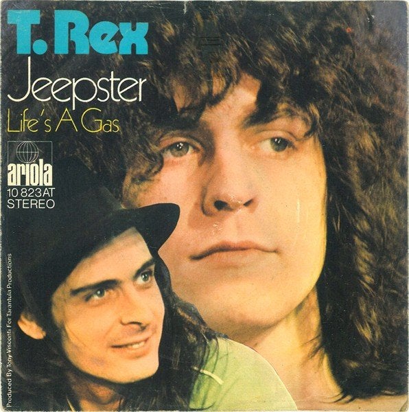 T-Rex - Jeepster (Single), Gebruikt, 7 inch, Pop, Overige typen
