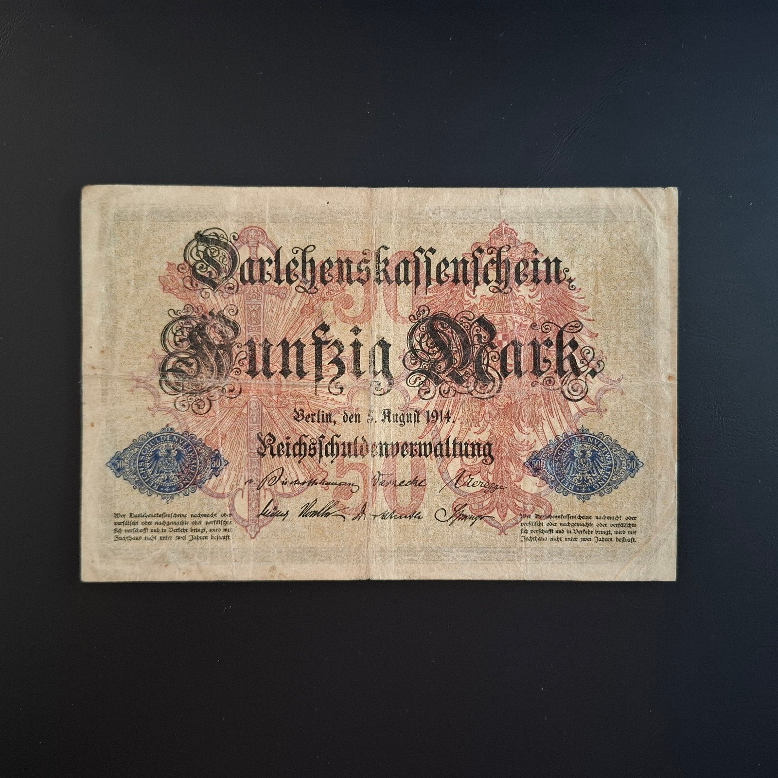 50 mark Duitsland #061, Verzenden, Duitsland, Los biljet