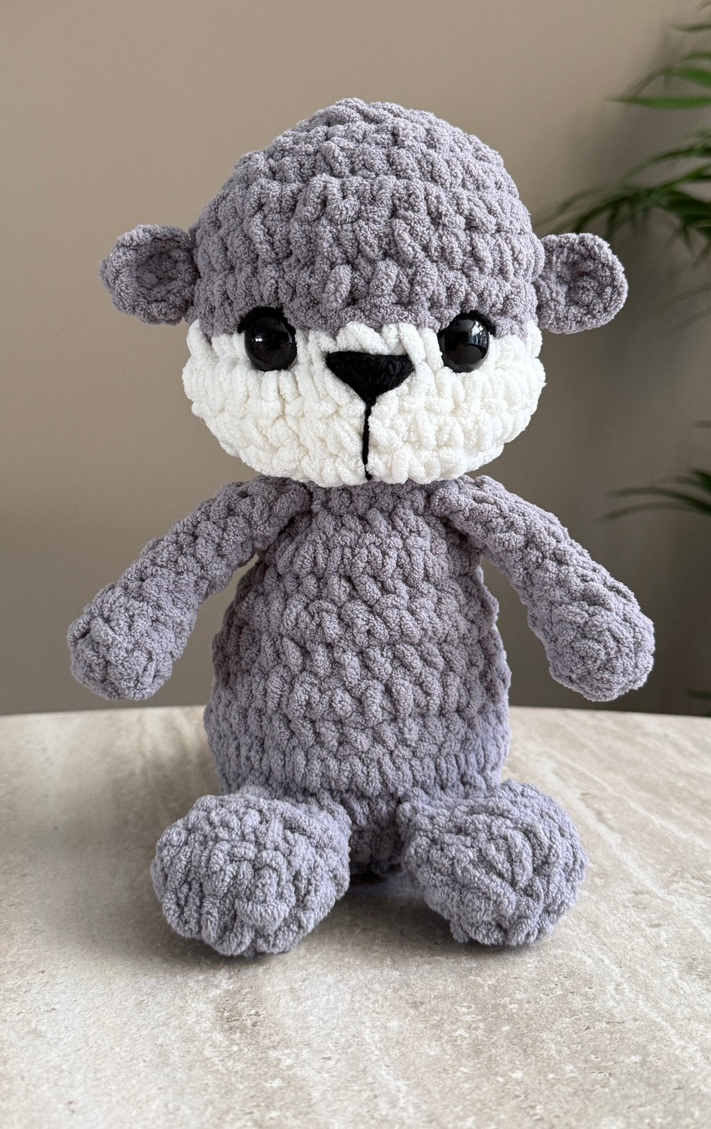 Otter knuffel - handgemaakt, Handgemaakt, Overige typen, Nieuw, Ophalen of Verzenden