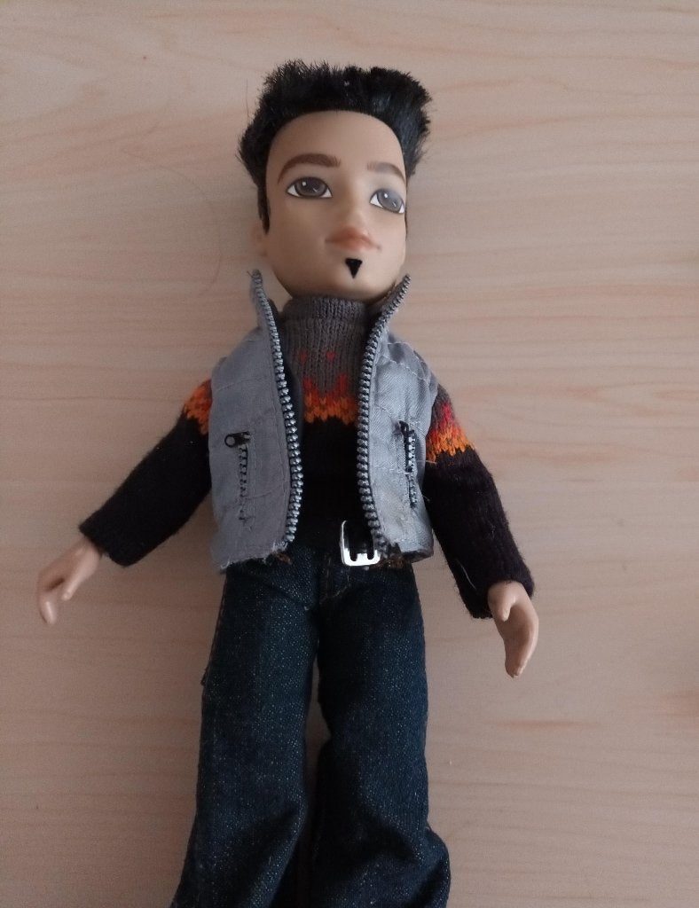 Bratz Boyz Winter Wonderland Eithan MGA 2002, Ophalen of Verzenden, Zo goed als nieuw, Pop