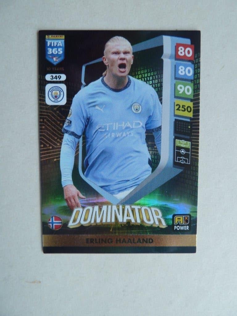 Panini Card Fifa 365.   Erling.Haaland  Dominator, Ophalen of Verzenden, Zo goed als nieuw, Buitenlandse clubs, Poster, Plaatje of Sticker