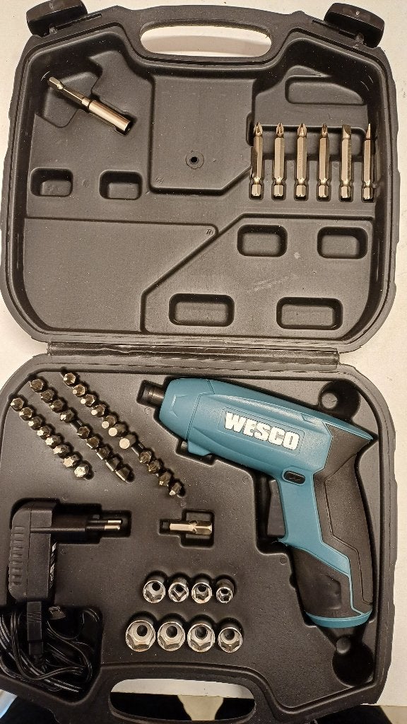Accu schroefmachine Wesco WS2010K, Doe-het-zelf en Verbouw, Ophalen, Variabele snelheid, Minder dan 400 watt, Zo goed als nieuw