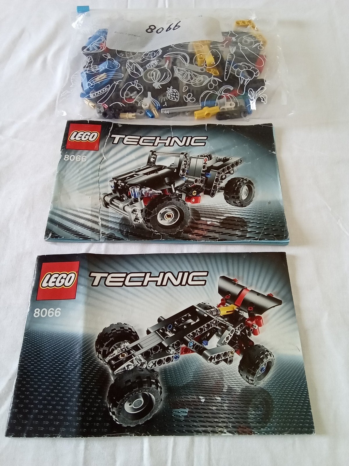 Lego technic - offroad / raceauto- 2in1 - 8066, Gebruikt, Lego, Compleet, Ophalen of Verzenden