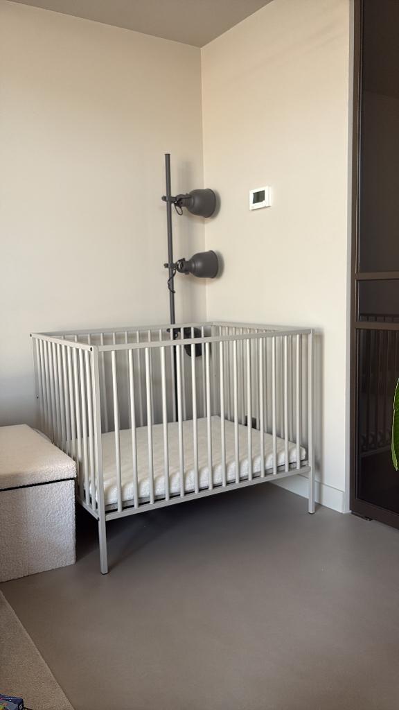 Baby box - Liam oatmeal, Kinderen en Baby's, Boxen, Ophalen, Zo goed als nieuw, Rechthoekig, In hoogte verstelbaar