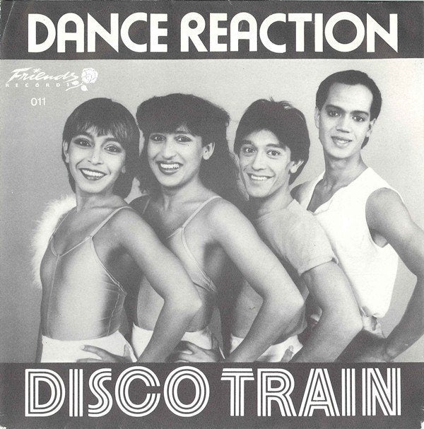 Disco Single (1981) Dance Reaction - Disco Train, Gebruikt, Fotohoes, 7 inch, Ophalen of Verzenden