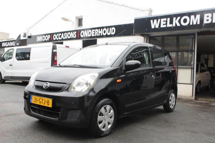 Daihatsu Cuore 1.0 Trend / STUURBEKRACHTIGING, Auto's, Stof, Zwart, 18 €/maand, 4 stoelen