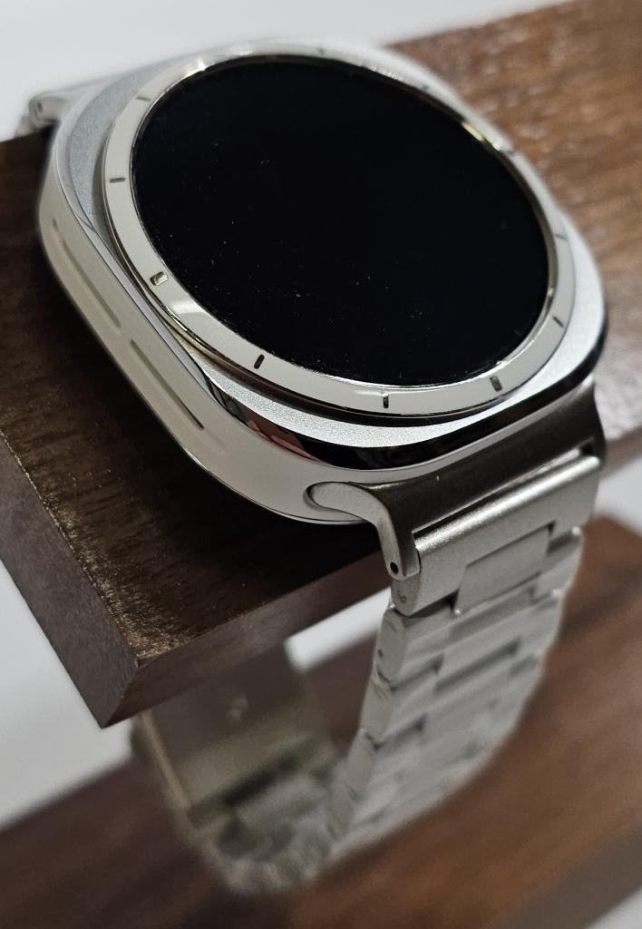 Samsung Galaxy Watch Ultra (2024) Zilver -47mm | Tweedehands, Ophalen of Verzenden, Samsung, Waterdicht, Samsung Electronics Benelux B.V.