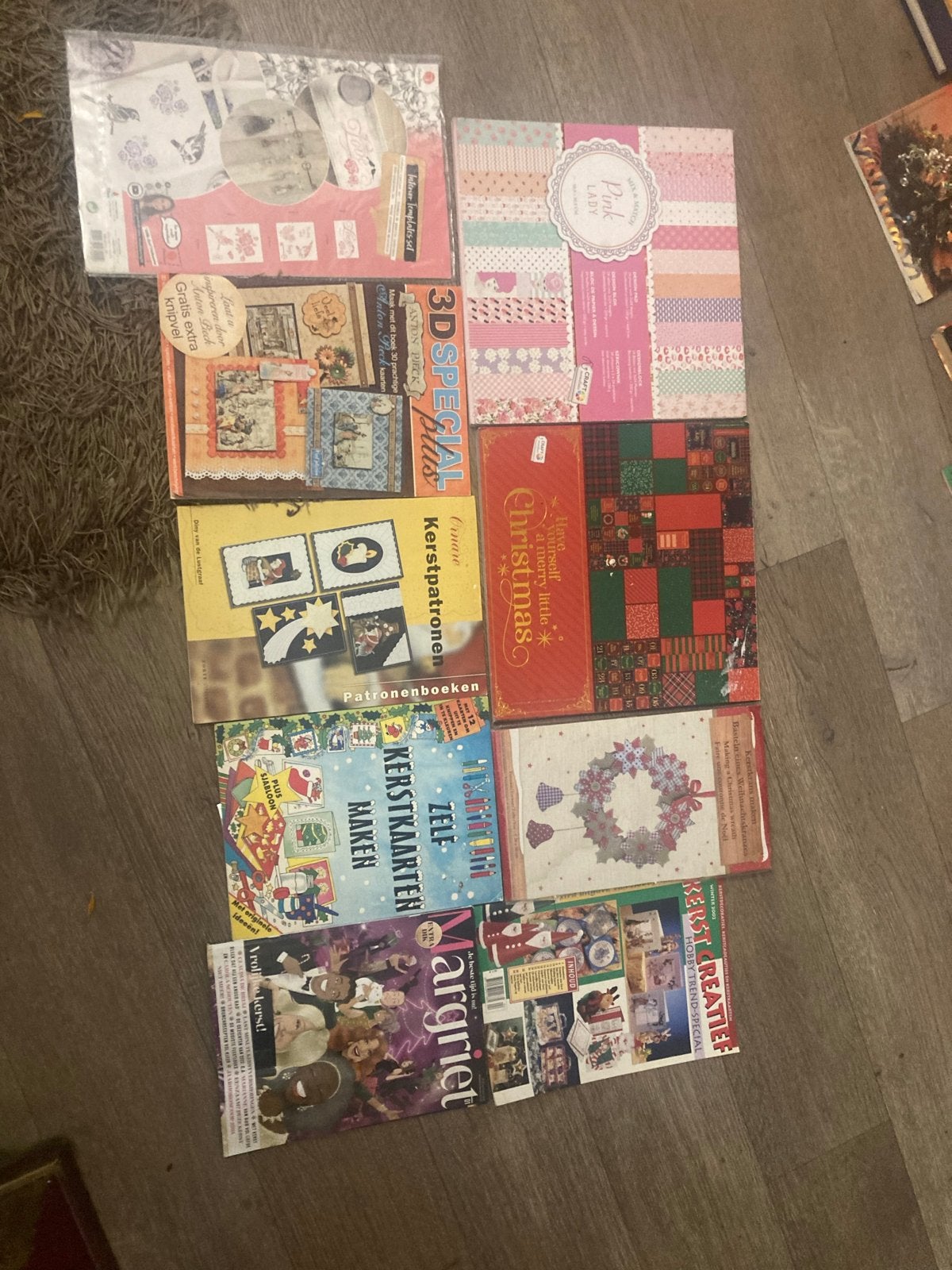 KNUTSELEN, Hobby en Vrije tijd, Ophalen, Nieuw, Papier of Karton, Kerstmis