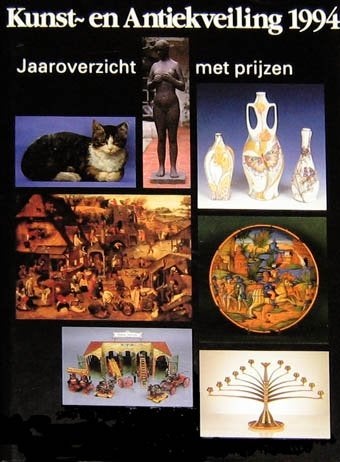 Kunst- en Antiekveiling 1994 - 19, jaaroverzicht met prijzen, Boeken, Ophalen of Verzenden, Zo goed als nieuw, Overige onderwerpen