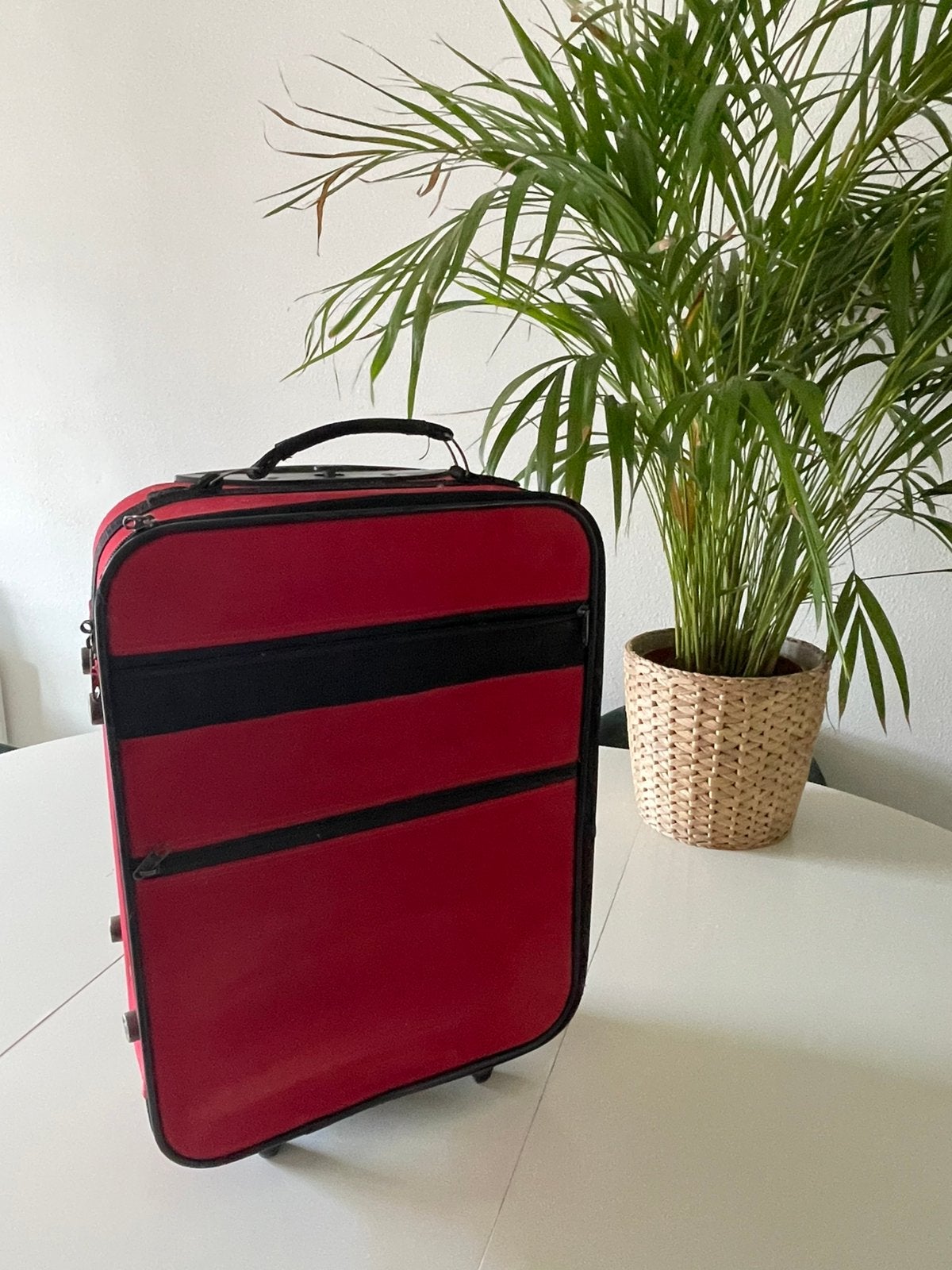 2 lichtgewicht koffers (50x35cm), Sieraden, Tassen en Uiterlijk, Koffers, Ophalen, Wieltjes, Minder dan 50 cm, Zo goed als nieuw