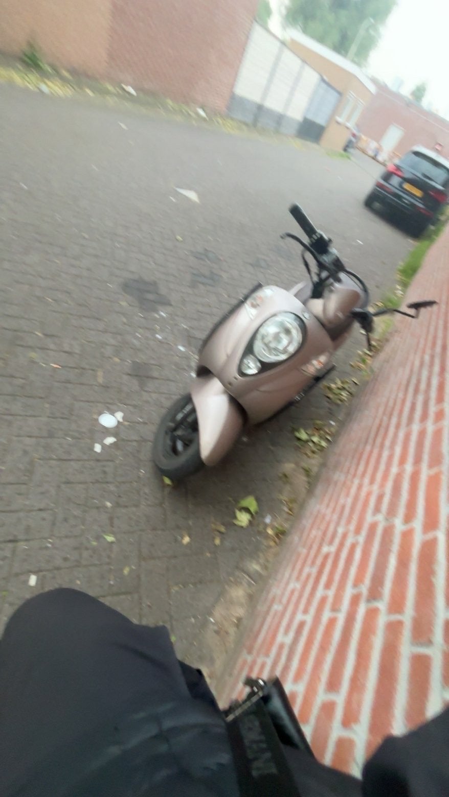 Mooie beige scooter te koop, Ophalen of Verzenden, Gebruikt, Overige typen, Overige merken